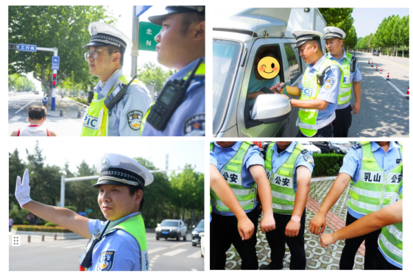 太原股票配资网 烈日灼身，乳山公安无惧“烤”验
